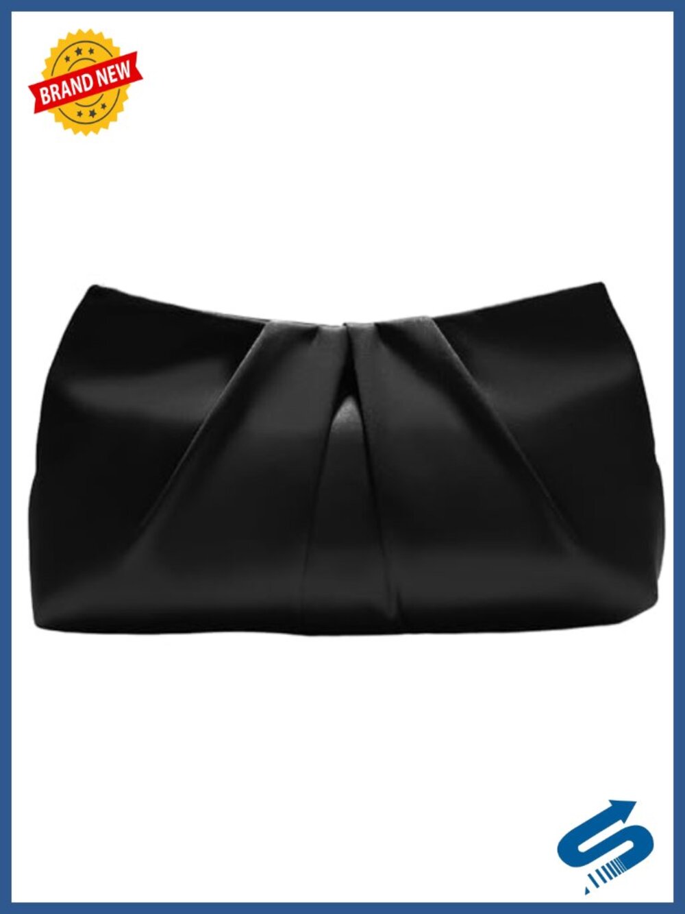Womens Evening Clutch Satins Pearl Satin Clutch Purses for Women Formal